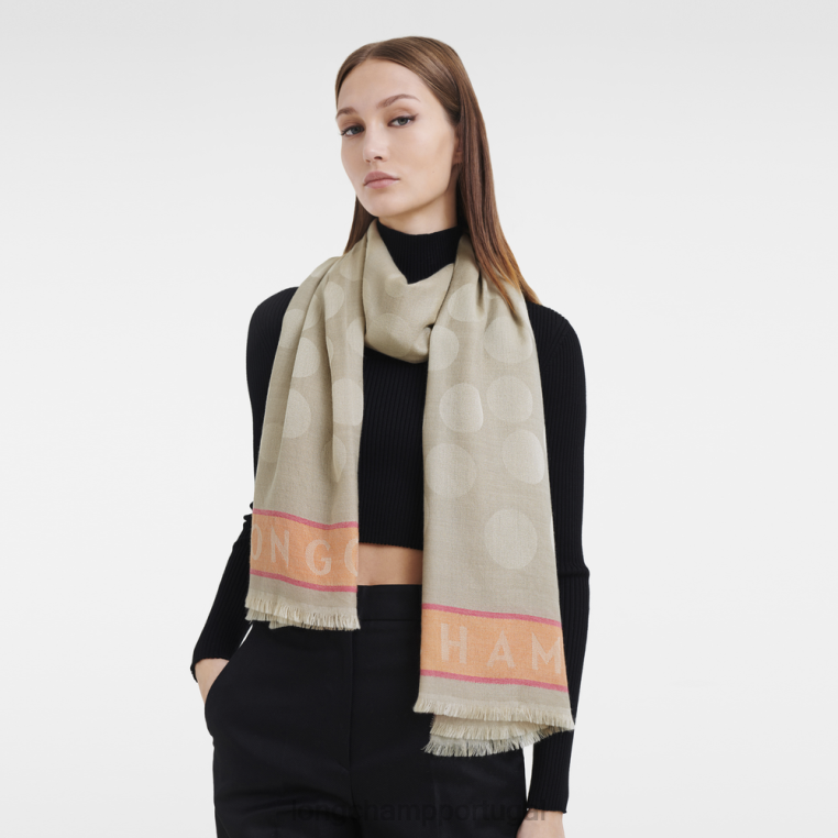 acessórios bege H88N992 estola coleção primavera/verão 2023 homens Longchamp