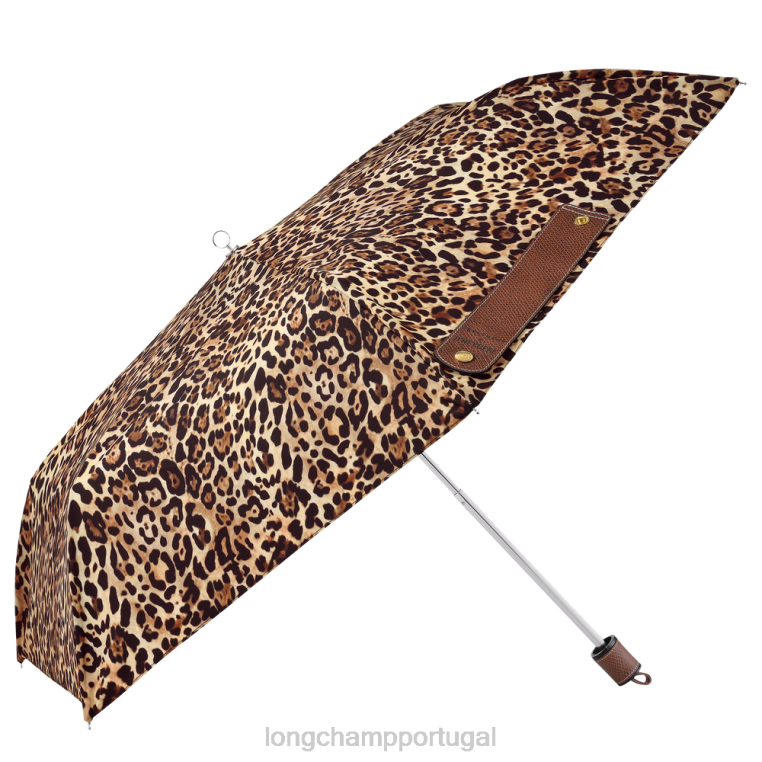 acessórios estampa de pantera H88N966 guarda-chuva homens Longchamp X D'heygere