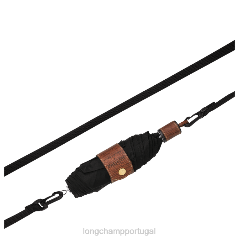 acessórios preto H88N962 guarda-chuva homens Longchamp X D'heygere