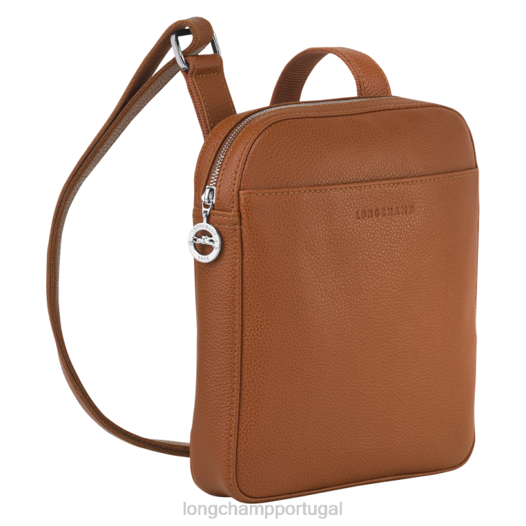 bolsas caramelo H88N1087 bolsa tiracolo le foulonne homens Longchamp
