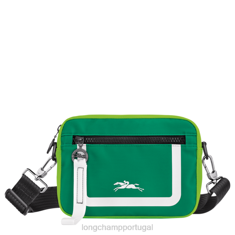 bolsas grama/luz verde H88N334 bolsa para câmera da coleção le pliage homens Longchamp