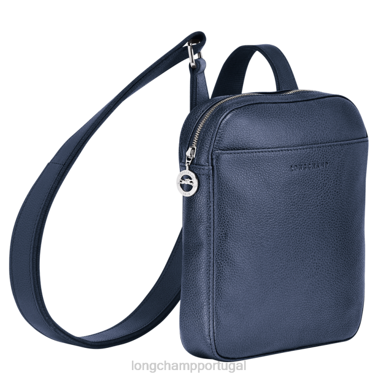 bolsas marinha H88N1123 bolsa tiracolo le foulonne homens Longchamp