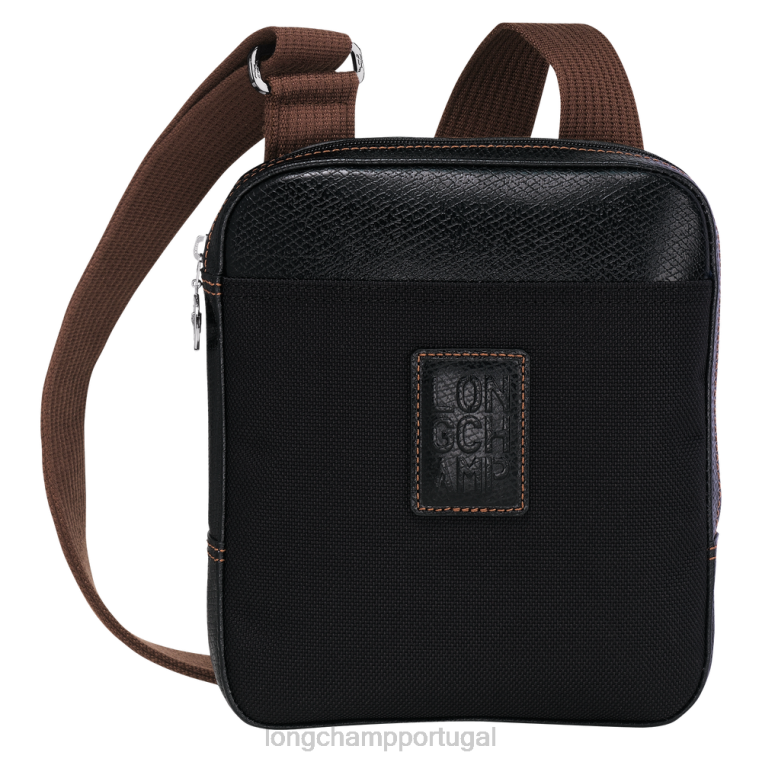 bolsas preto H88N1107 bolsa crossbody boxford homens Longchamp
