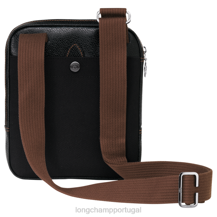 bolsas preto H88N1107 bolsa crossbody boxford homens Longchamp