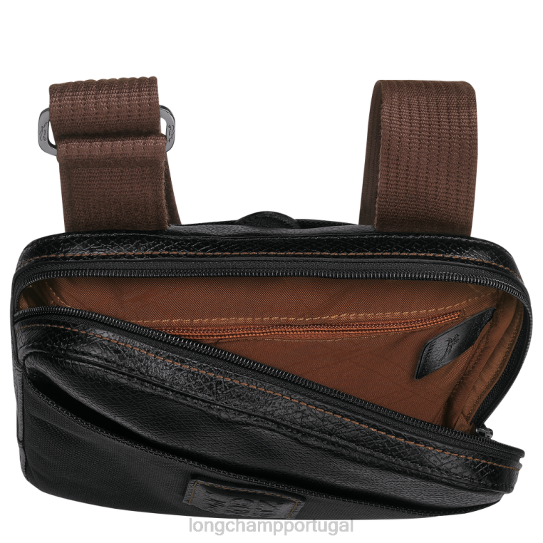bolsas preto H88N1107 bolsa crossbody boxford homens Longchamp