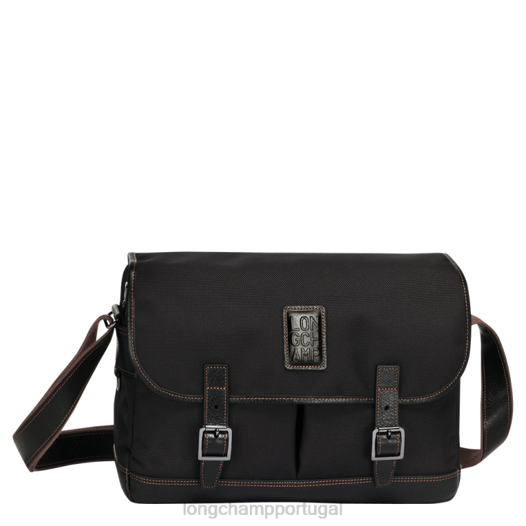 bolsas preto H88N1112 bolsa crossbody boxford homens Longchamp