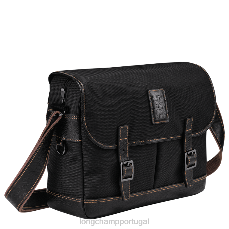 bolsas preto H88N1112 bolsa crossbody boxford homens Longchamp