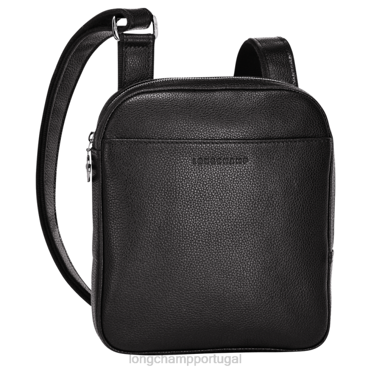 bolsas preto H88N1122 bolsa tiracolo le foulonne homens Longchamp