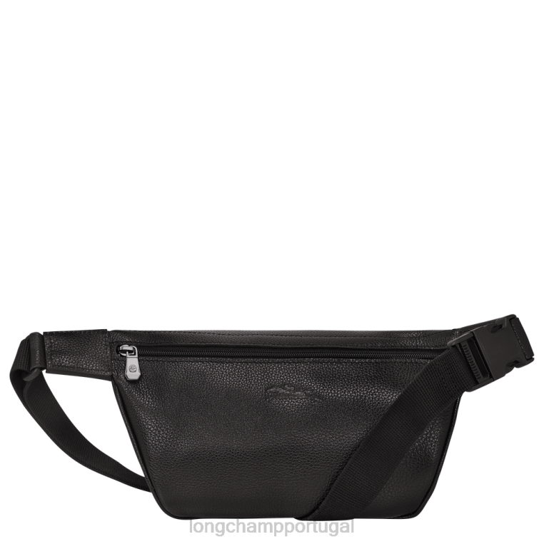 bolsas preto H88N456 bolsa de cinto le foulonne homens Longchamp