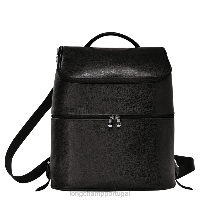 bolsas preto H88N448 mochila le foulonne homens Longchamp