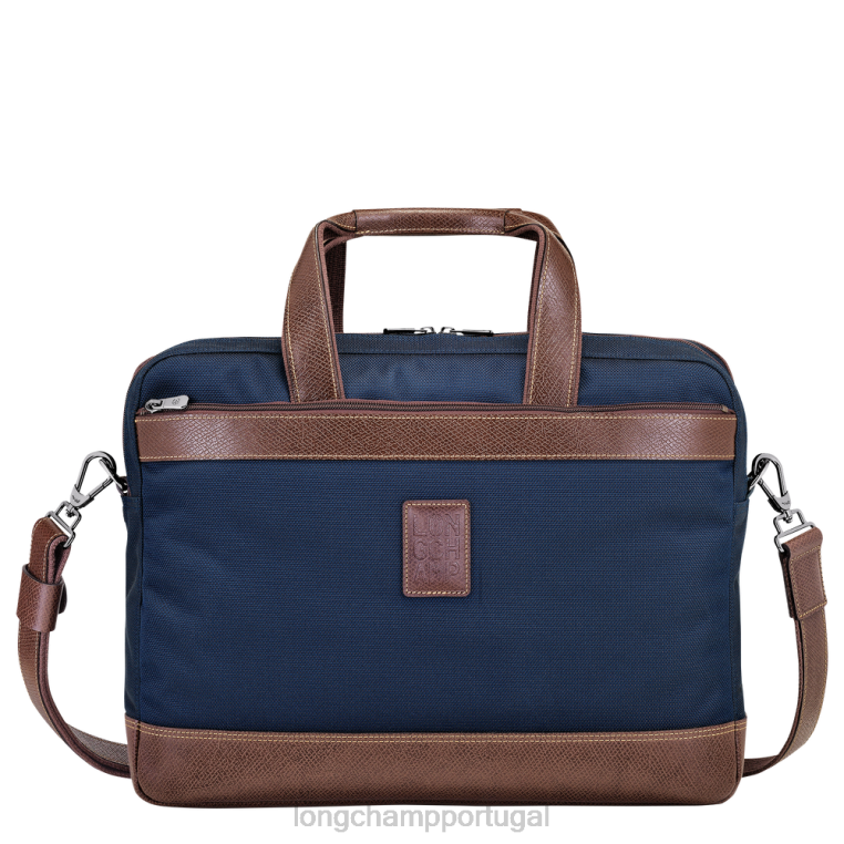 bolsas azul H88N1089 pasta boxford homens Longchamp