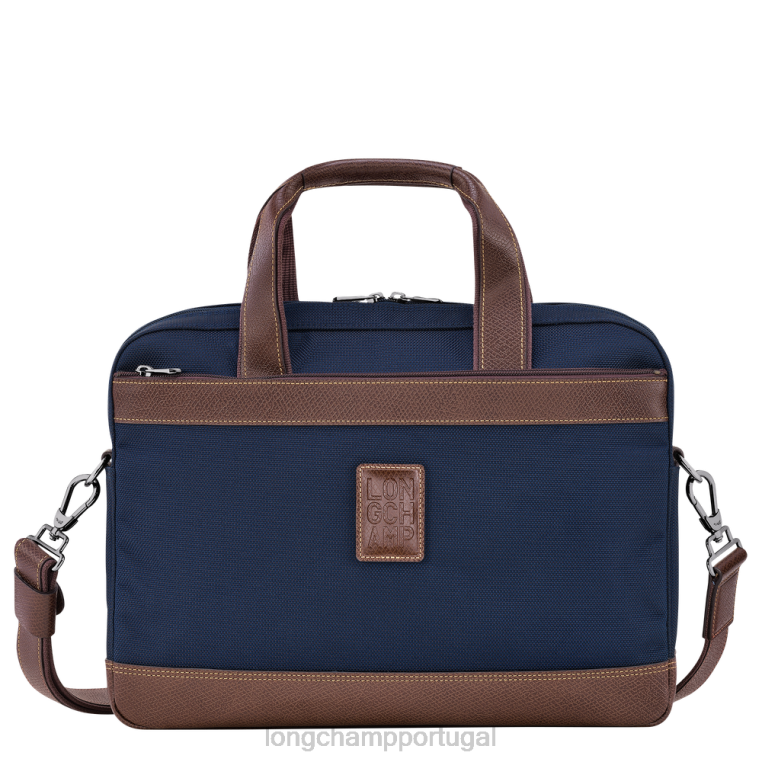 bolsas azul H88N1095 pasta boxford homens Longchamp