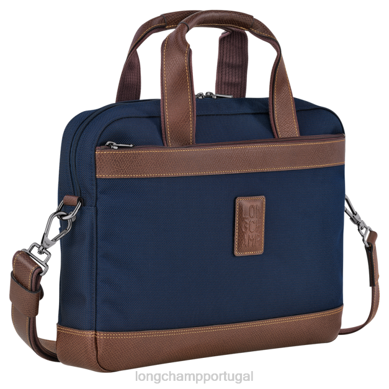 bolsas azul H88N1095 pasta boxford homens Longchamp