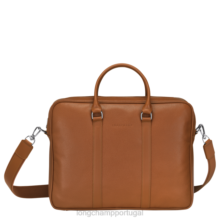 bolsas caramelo H88N1090 maleta le foulonne homens Longchamp