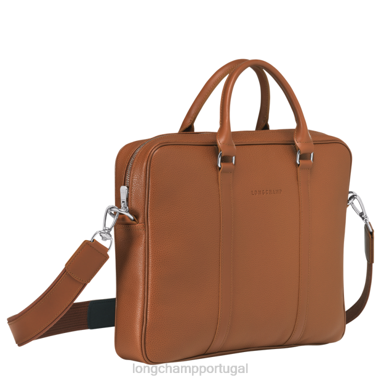 bolsas caramelo H88N477 maleta le foulonne homens Longchamp
