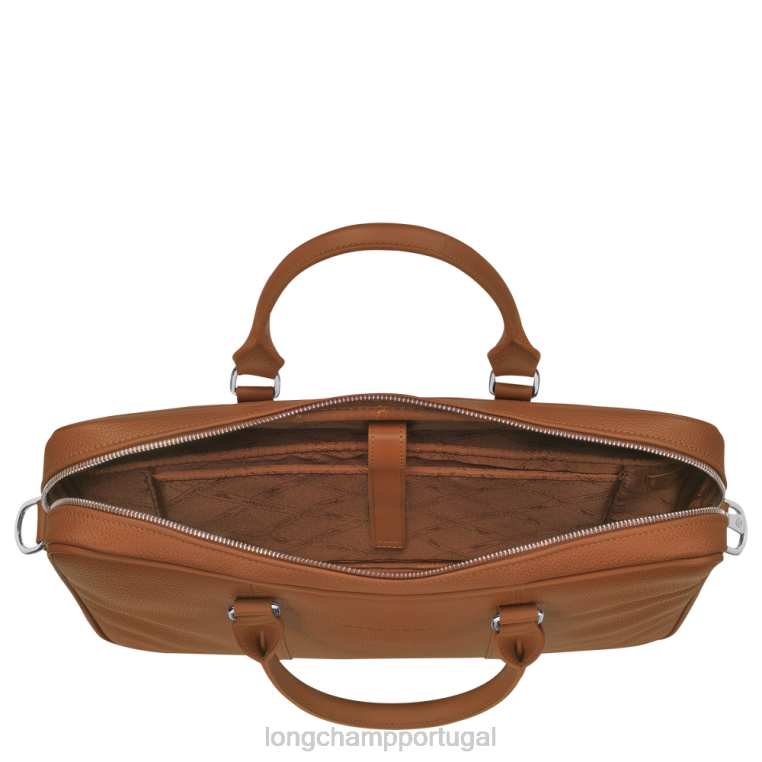 bolsas caramelo H88N477 maleta le foulonne homens Longchamp