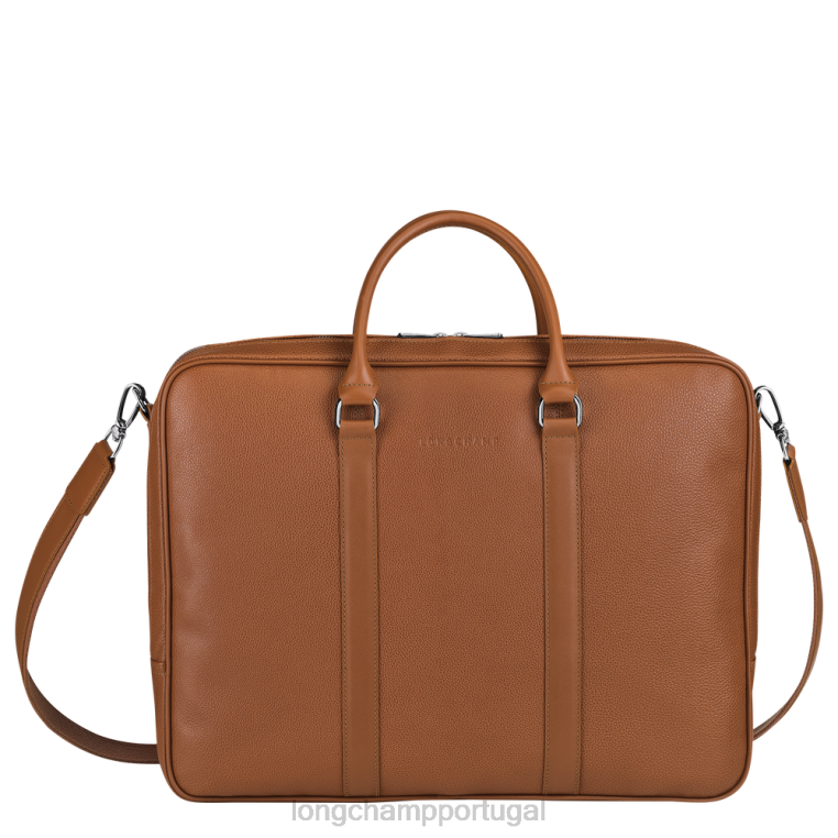 bolsas caramelo H88N482 maleta le foulonne homens Longchamp