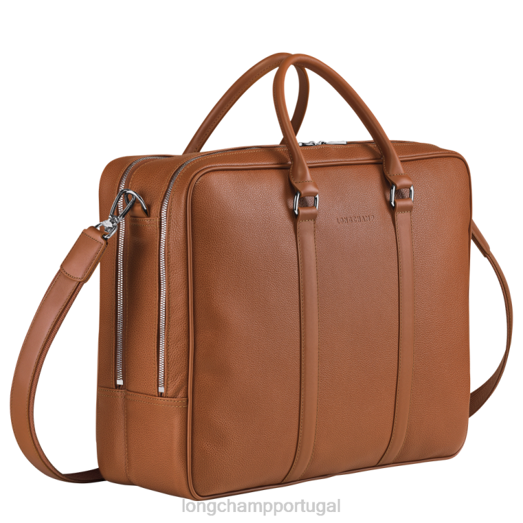 bolsas caramelo H88N482 maleta le foulonne homens Longchamp