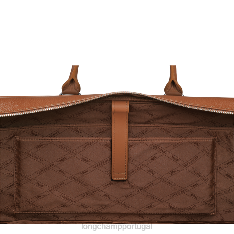 bolsas caramelo H88N482 maleta le foulonne homens Longchamp