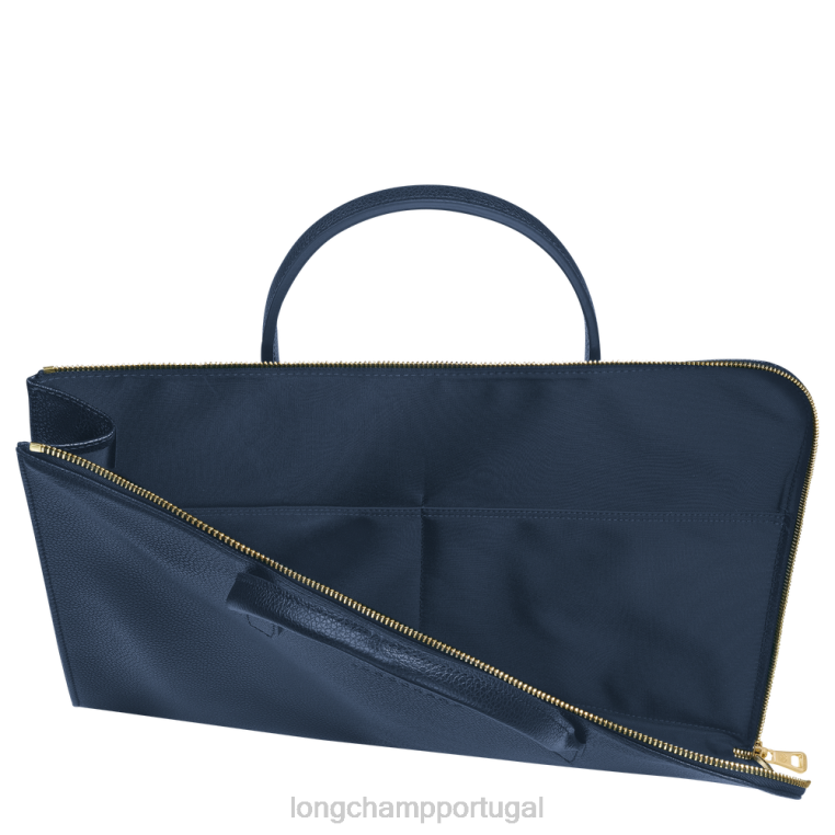 bolsas marinha H88N474 maleta le foulonne homens Longchamp