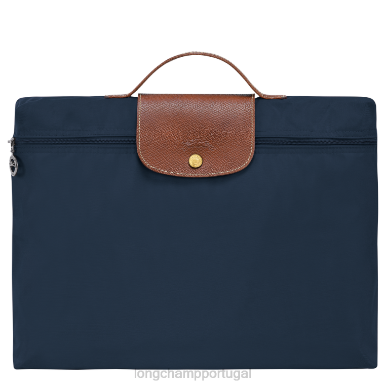 bolsas marinha H88N488 maleta original le pliage homens Longchamp