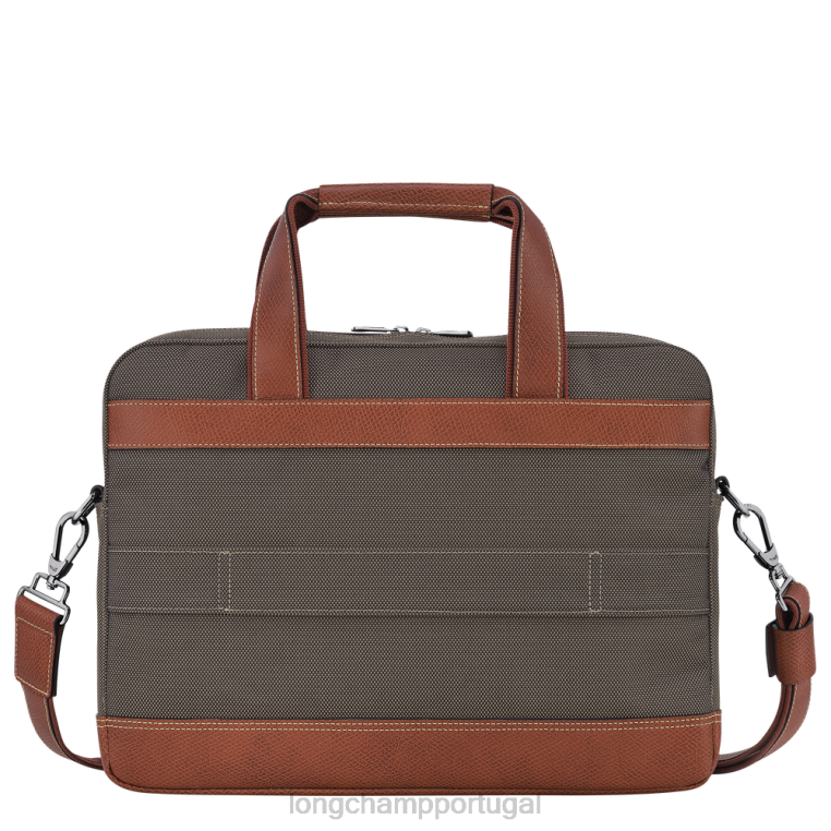 bolsas marrom H88N1094 pasta boxford homens Longchamp