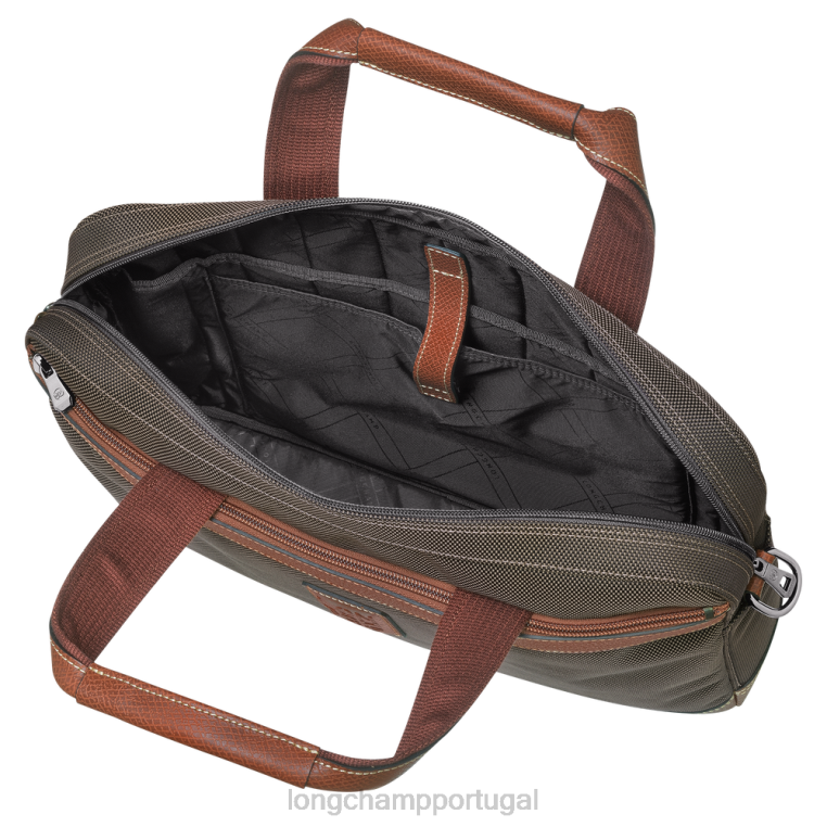 bolsas marrom H88N1094 pasta boxford homens Longchamp