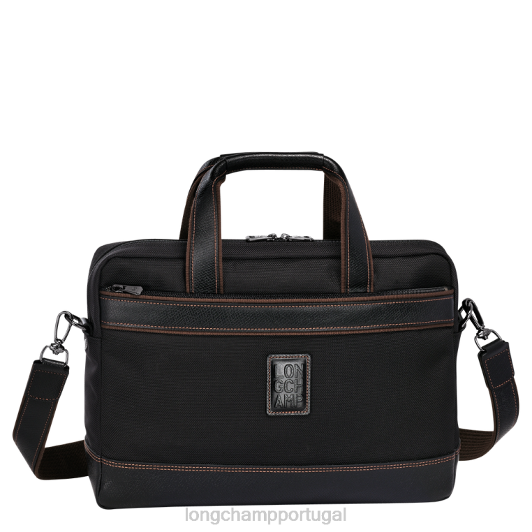 bolsas preto H88N1093 pasta boxford homens Longchamp