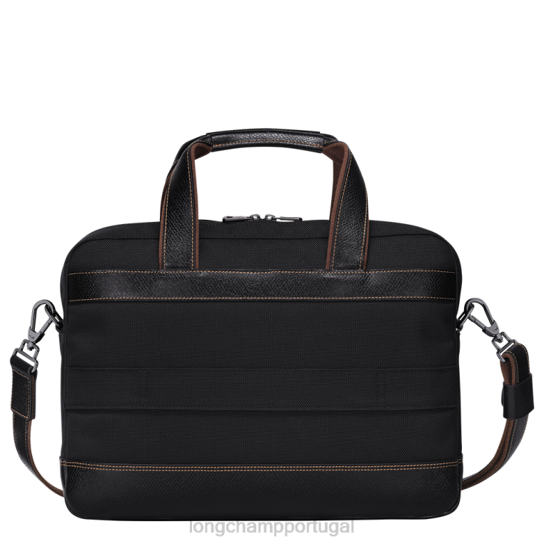bolsas preto H88N1093 pasta boxford homens Longchamp