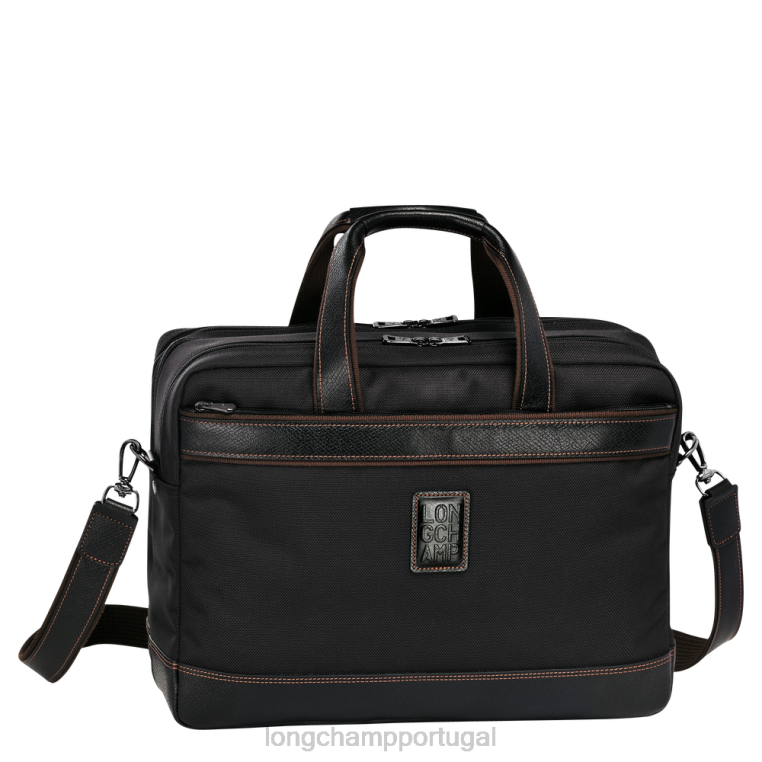 bolsas preto H88N1096 pasta boxford homens Longchamp