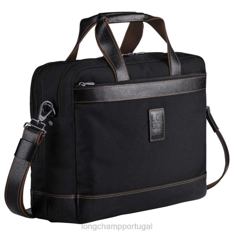 bolsas preto H88N1096 pasta boxford homens Longchamp
