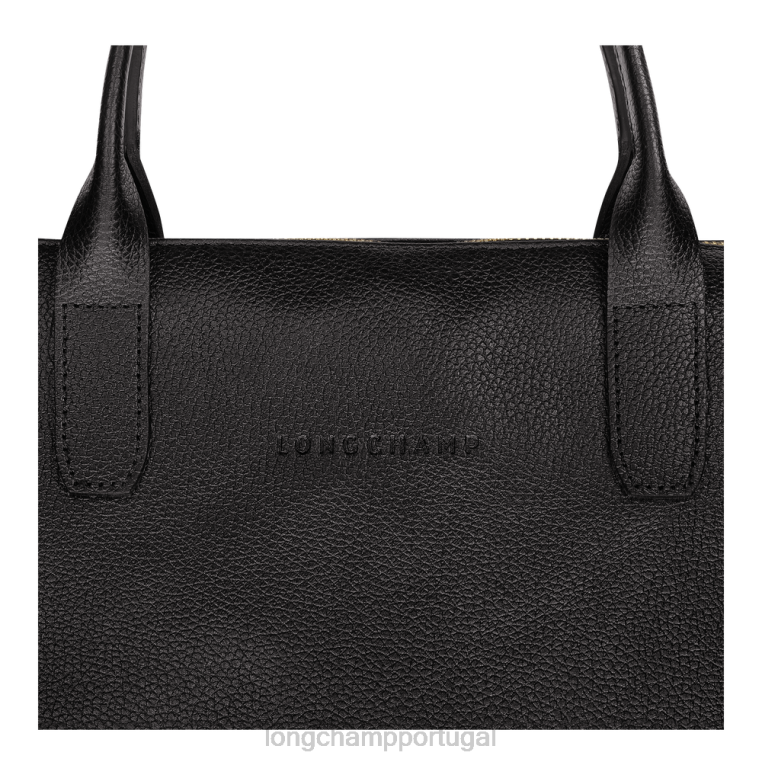 bolsas preto H88N467 maleta le foulonne homens Longchamp