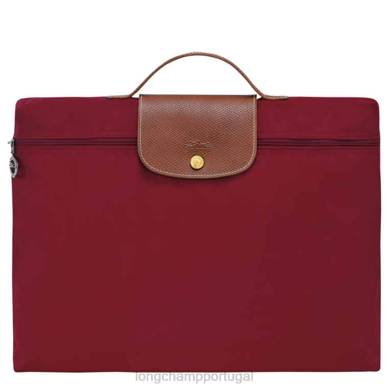 bolsas vermelho H88N487 maleta original le pliage homens Longchamp