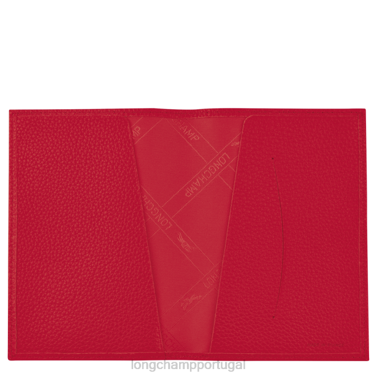 artigos de couro amor H88N727 capa para passaporte le foulonne homens Longchamp