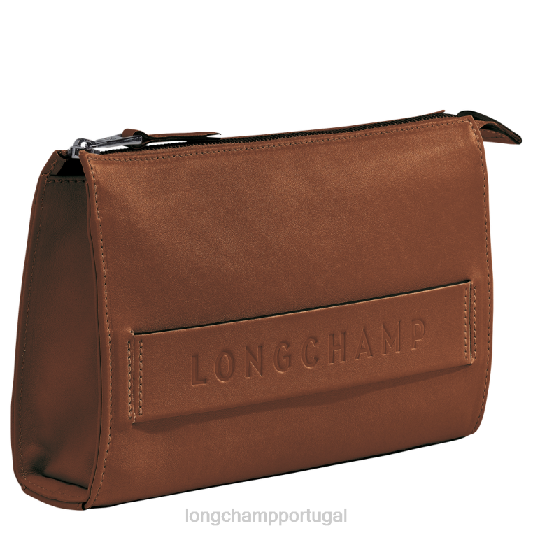 artigos de couro conhaque H88N723 bolsa 3d homens Longchamp