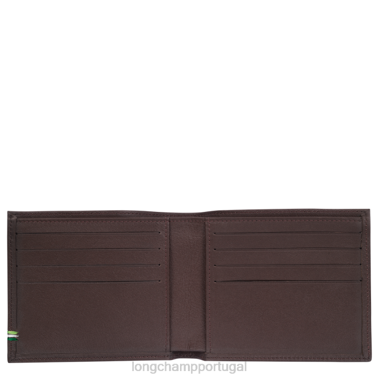 artigos de couro café H88N1128 carteira sur seine homens Longchamp