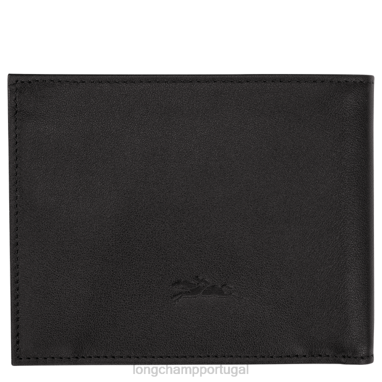 artigos de couro preto H88N17 carteira sur seine homens Longchamp