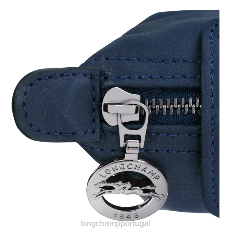 artigos de couro marinha H88N547 porta moedas le pliage xtra homens Longchamp