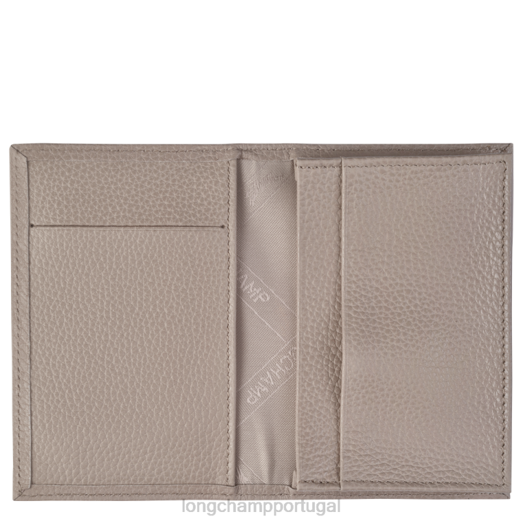 artigos de couro rola H88N656 titular do cartão le foulonne homens Longchamp