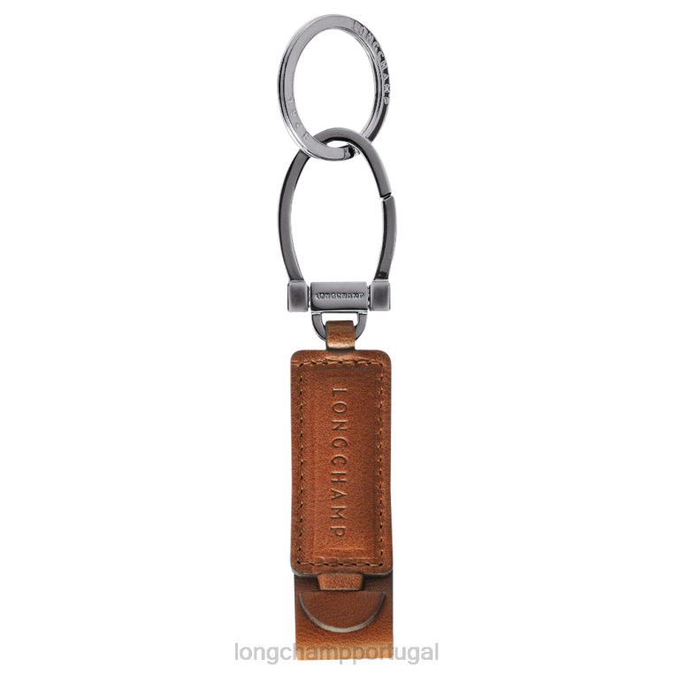 artigos de couro conhaque H88N753 chaveiros 3d homens Longchamp