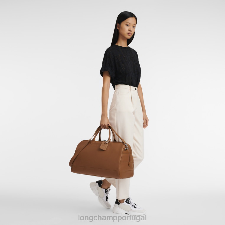 bolsas caramelo H88N825 bolsa de viagem le foulonne homens Longchamp