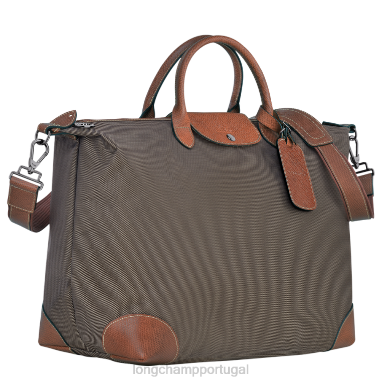 bolsas marrom H88N769 bolsa de viagem boxford homens Longchamp