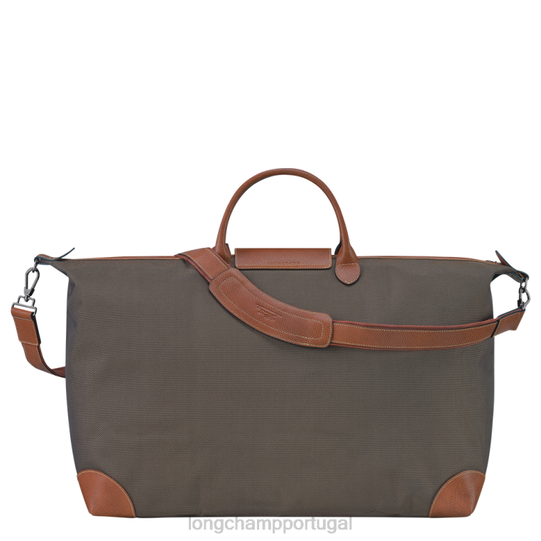 bolsas marrom H88N772 bolsa de viagem boxford homens Longchamp