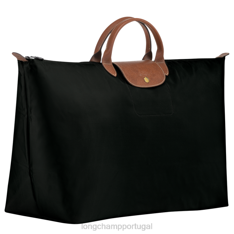 bolsas preto H88N812 bolsa de viagem original le pliage homens Longchamp