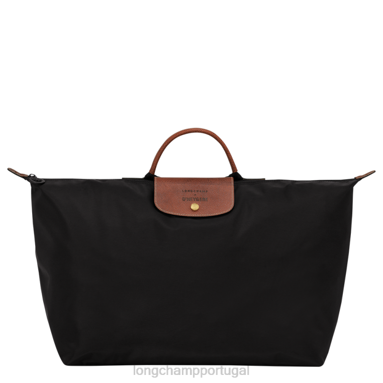 bolsas preto H88N832 bolsa/mochila de viagem homens Longchamp X D'heygere