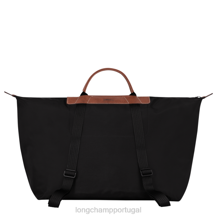 bolsas preto H88N832 bolsa/mochila de viagem homens Longchamp X D'heygere
