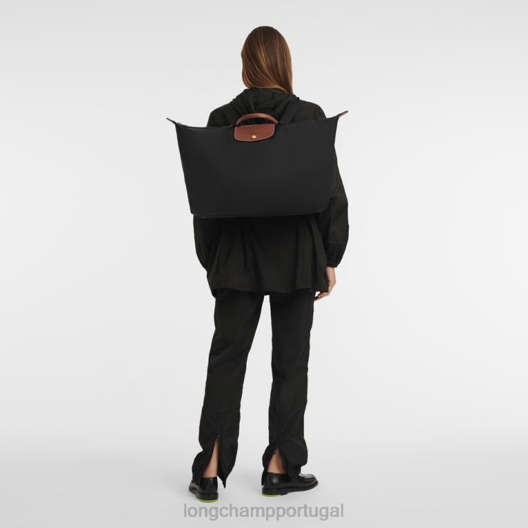 bolsas preto H88N832 bolsa/mochila de viagem homens Longchamp X D'heygere