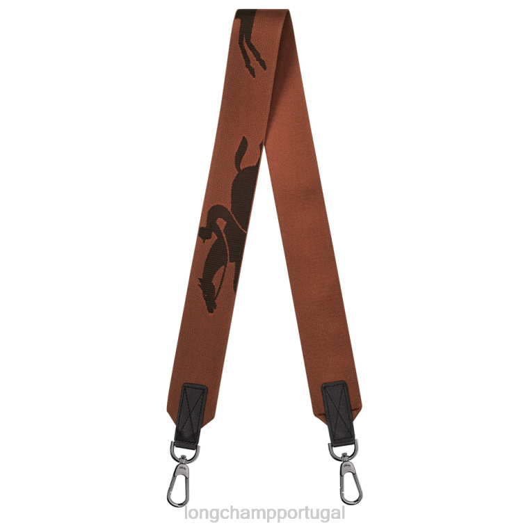acessórios conhaque H88N1069 alça de ombro 3d mulheres Longchamp