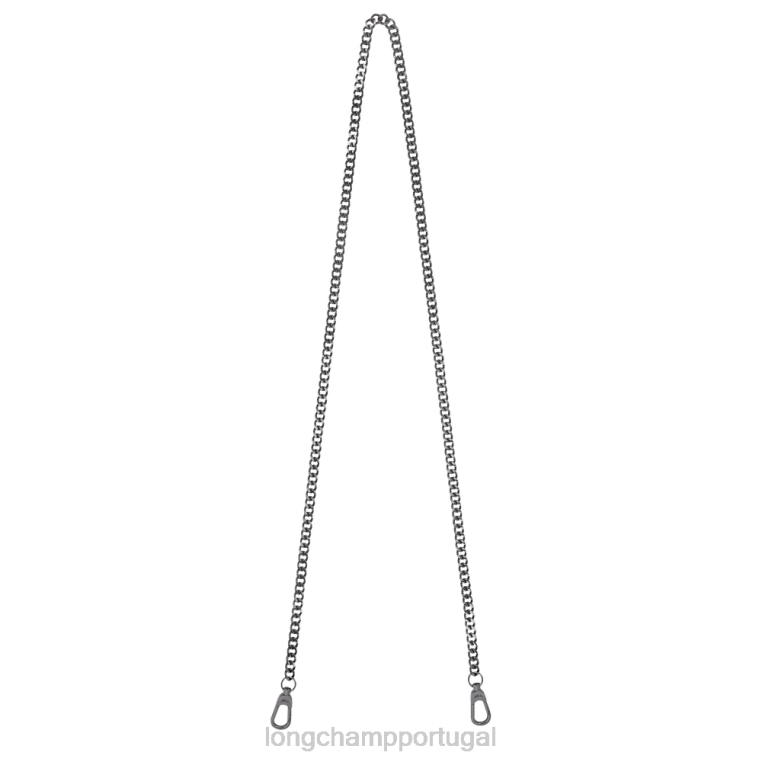 acessórios metal preto H88N1083 alça de ombro em corrente mulheres Longchamp