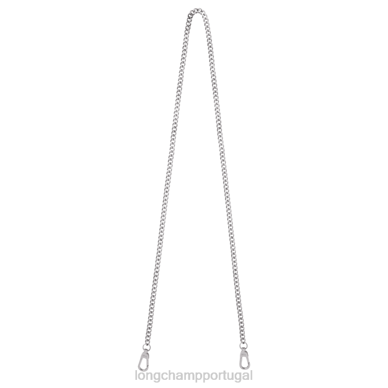acessórios prata H88N1082 alça de ombro em corrente mulheres Longchamp